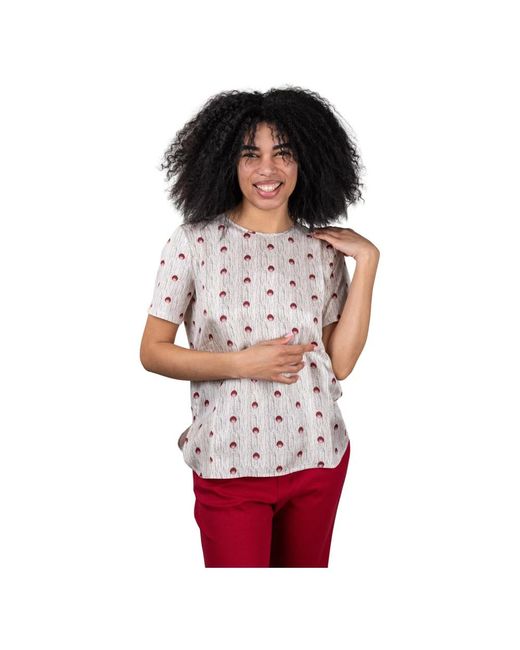 Blouses Max Mara de color Red