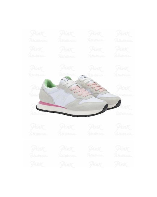 Sun 68 White Ally Solid Sneaker
