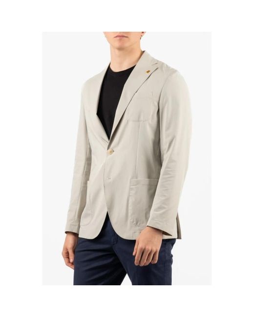Sartoria Latorre Soffio Jas in het Natural voor heren