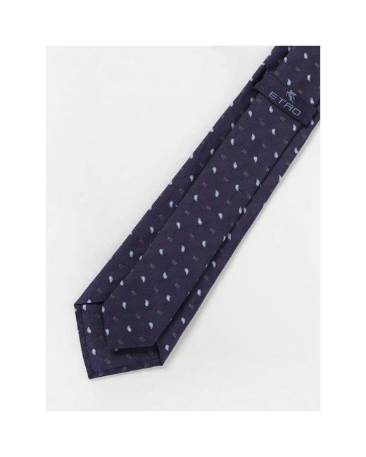 Ties di Etro in Blue da Uomo