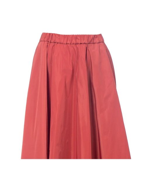 Aspesi Midi Skirts in het Red