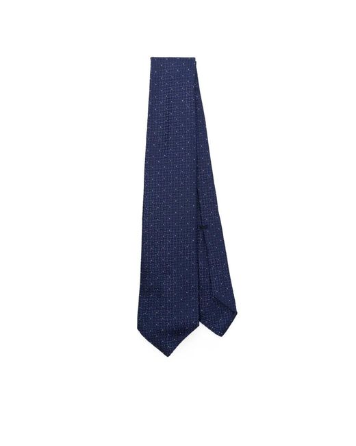 Ties Barba Napoli de hombre de color Blue