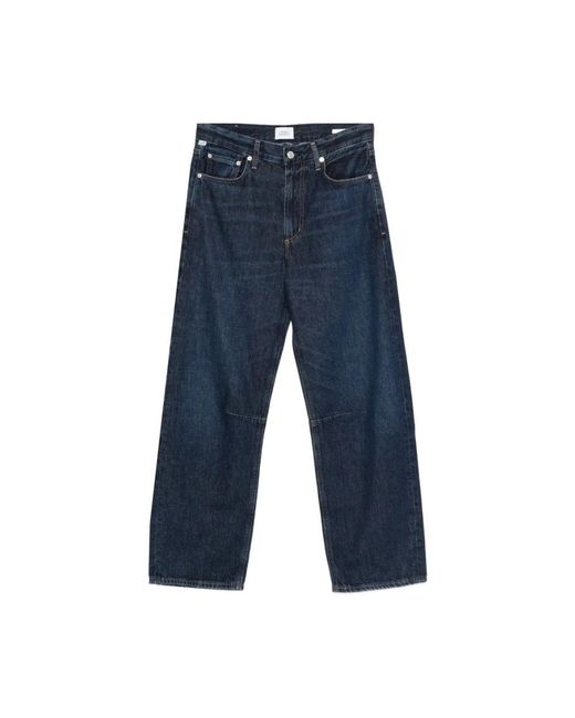 Citizens of Humanity Blue Straight Fit Jeans