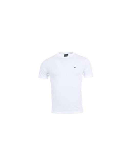 Emporio Armani White T-Shirts for men