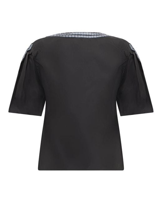 Alberta Ferretti Black T-Shirts