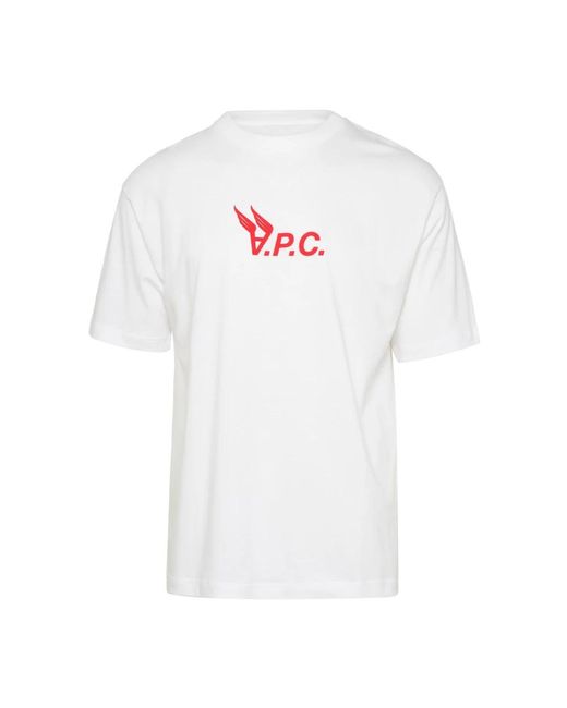 A.P.C. T-Shirts in het White voor heren