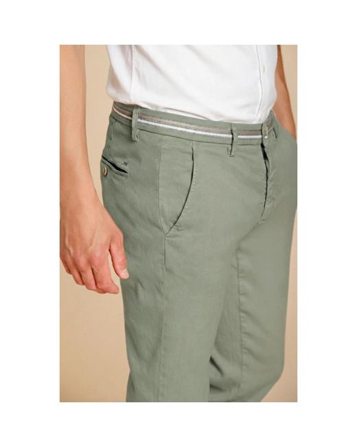 Mason's Green Chinos for men