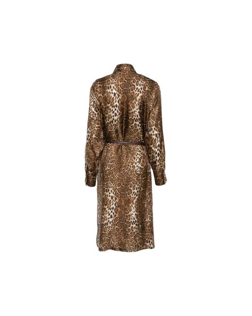 Max Mara Brown Shirt Dresses