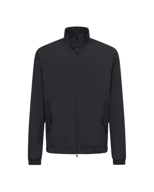 Moncler Blue Light Jackets for men