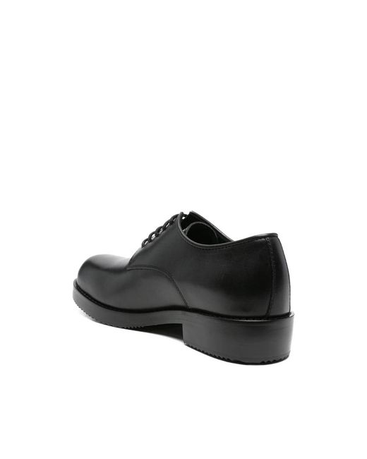 Dries Van Noten Schwarze Schnürschuhe Mit Niedrigem Absatz in Black für Herren