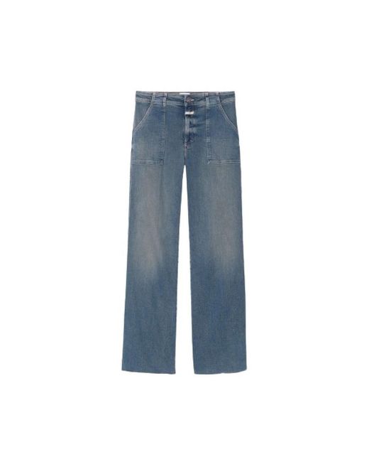 Closed Blue Straight Fit Jeans