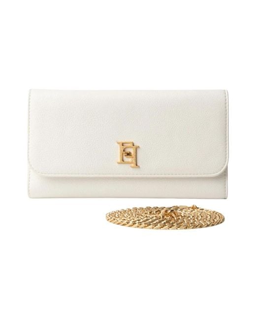 Elisabetta Franchi White Wallets & Cardholders