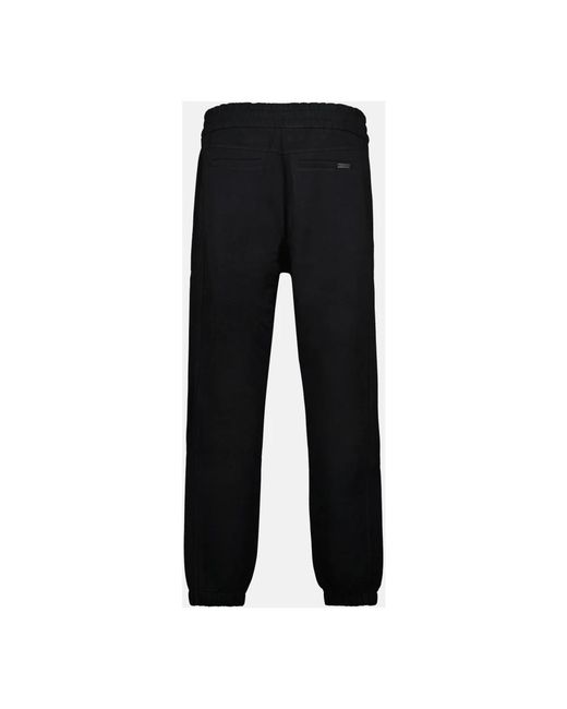 Saint Laurent Black Nylon Jogger Sweatpants for men