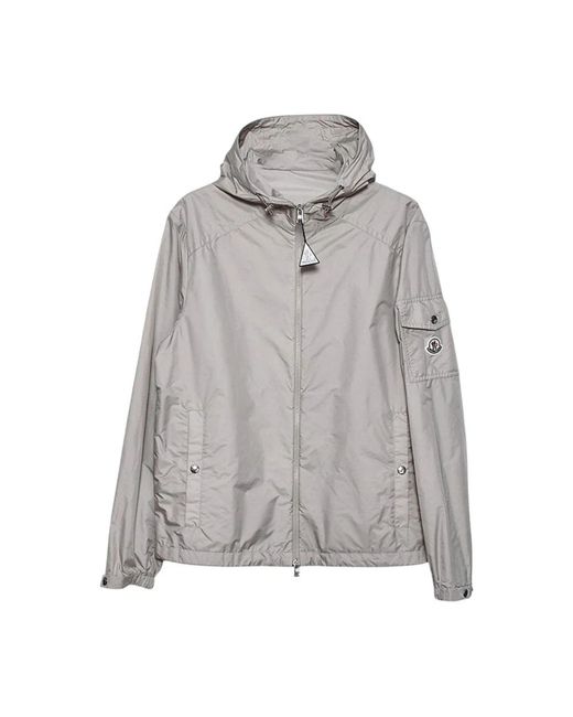 Light Jackets Moncler de hombre de color Gray