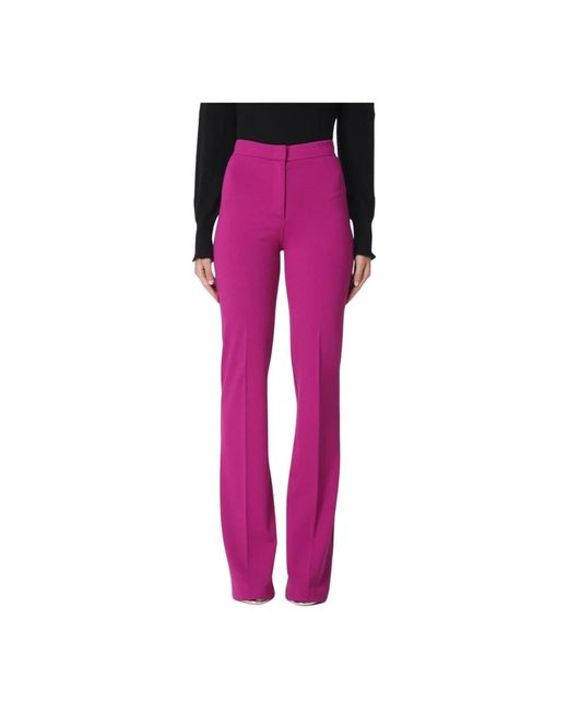 Pinko Pink Wide Trousers