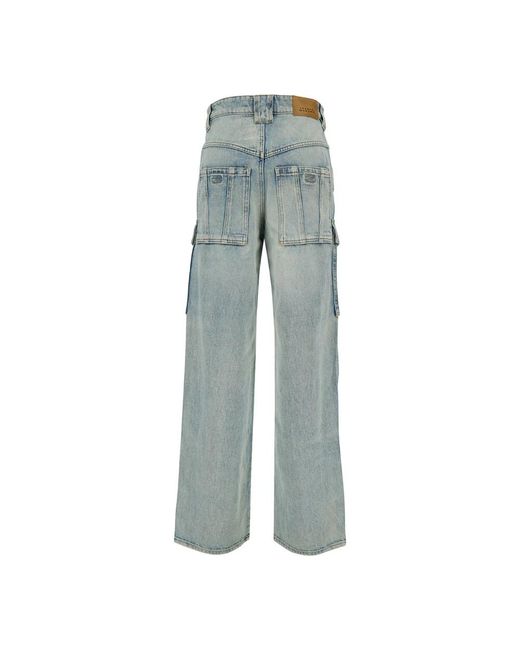 Isabel Marant Blue Wide Jeans