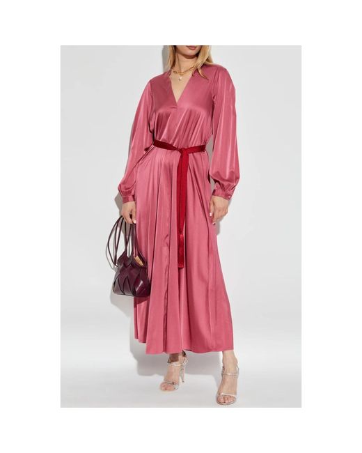 Forte Forte Maxi Dresses in het Pink