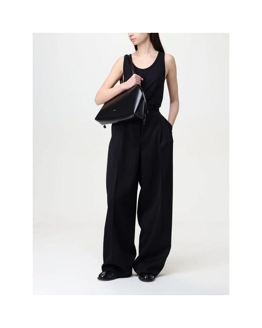 Sleeveless Tops di Jil Sander in Blue