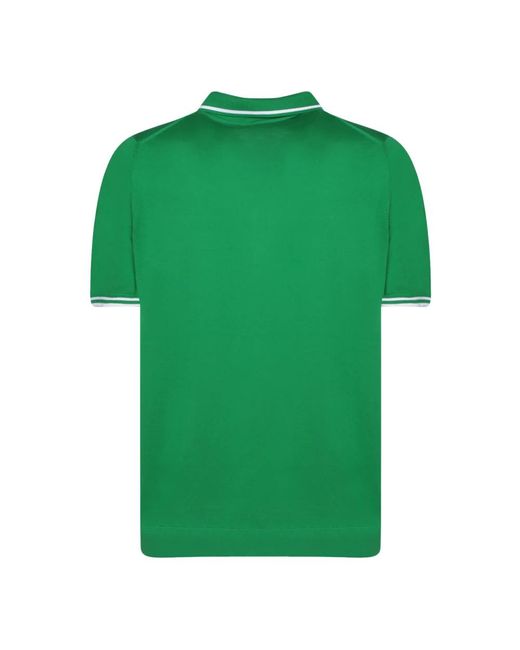Polo Shirts Kiton de hombre de color Green
