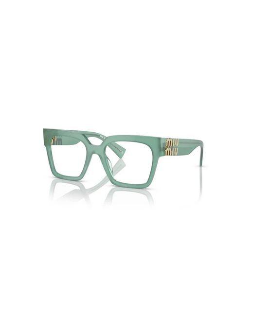 Miu Miu Green Glasses