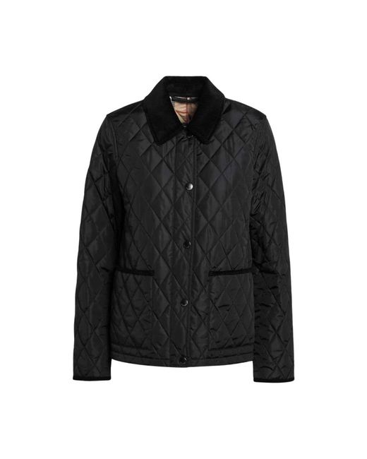 Burberry Jassen ,Zwart ,Nylon Nylon Winterjassen in het Black
