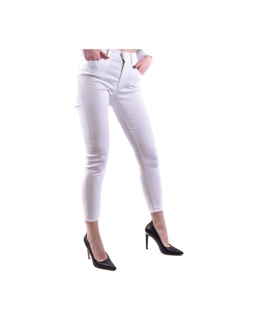 Jacob Cohen Purple Cropped Trousers