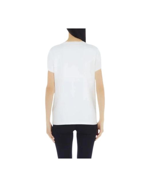 Tops > t-shirts Liu Jo en coloris White