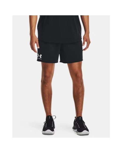 Under Armour Black Casual Shorts for men