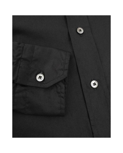 Salvatore Piccolo Black Casual Shirts for men