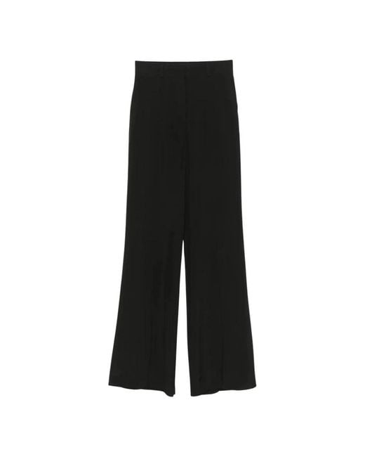 Sportmax Black Wide Trousers
