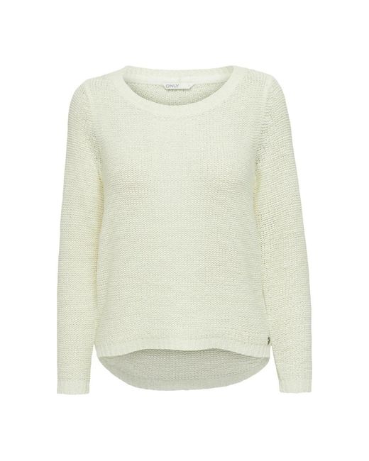 ONLY Green Round-Neck Knitwear