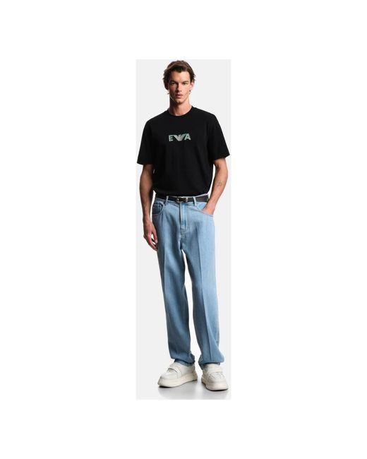 Emporio Armani Black T-Shirts for men