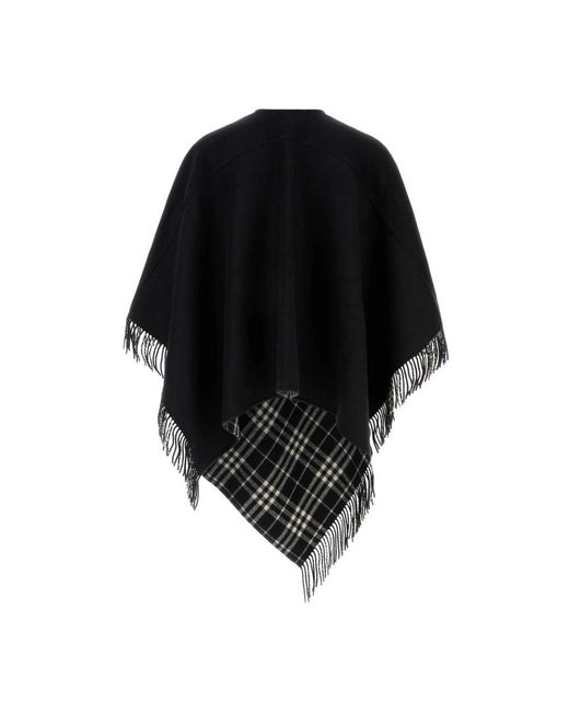 Capes Burberry de color Black