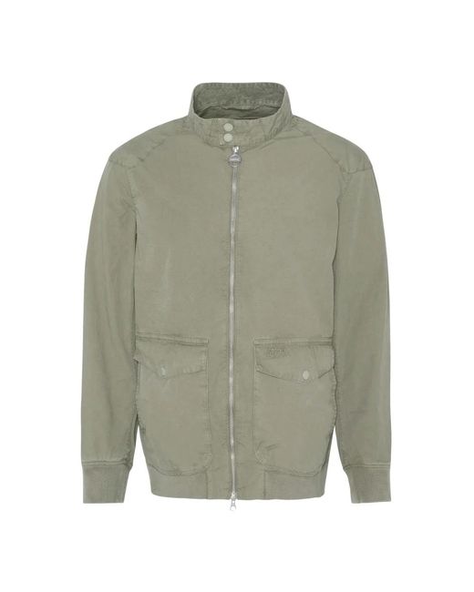 Barbour Matley Casual Jas in het Green voor heren