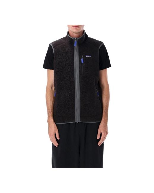 Patagonia Black Vests for men