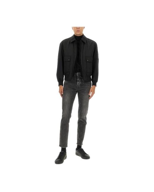Boss Oking Jas in het Black voor heren