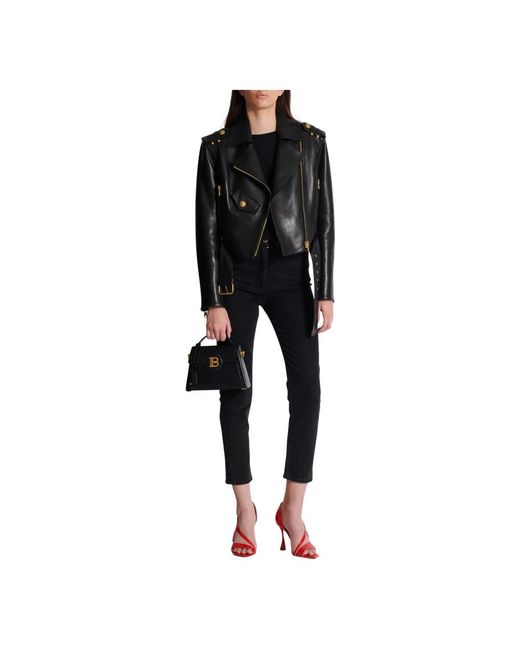 Balmain Black Handbags