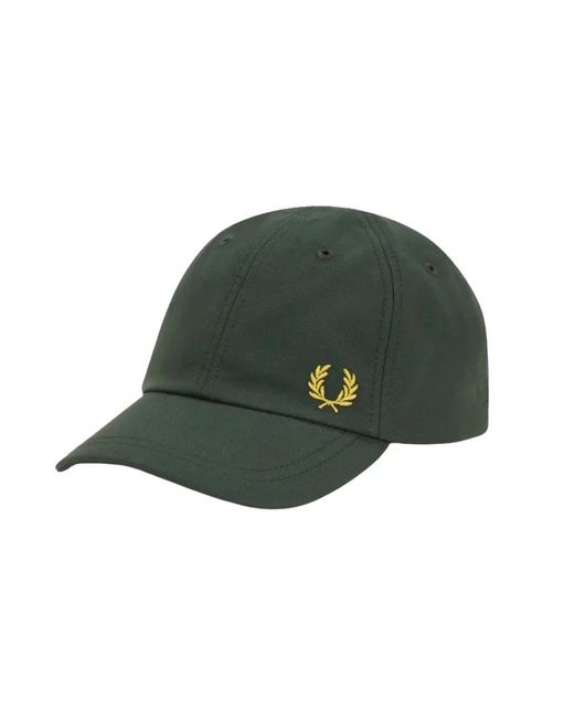 Caps Fred Perry en coloris Green