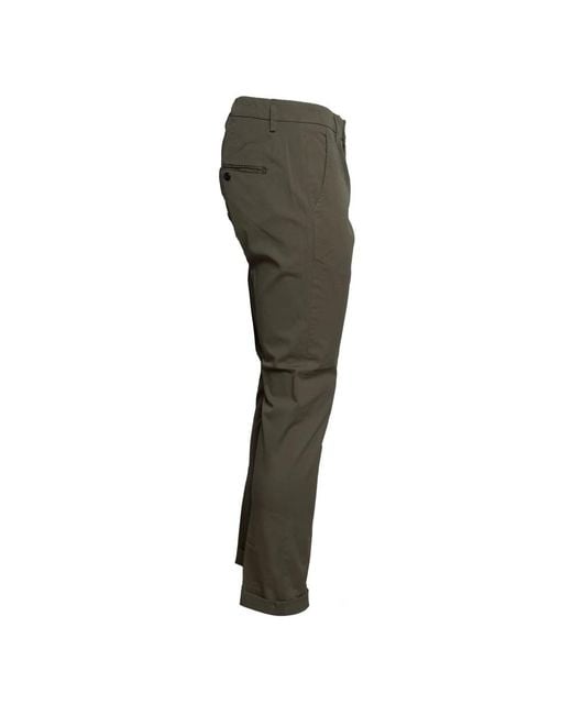 Dondup Gray Chinos for men