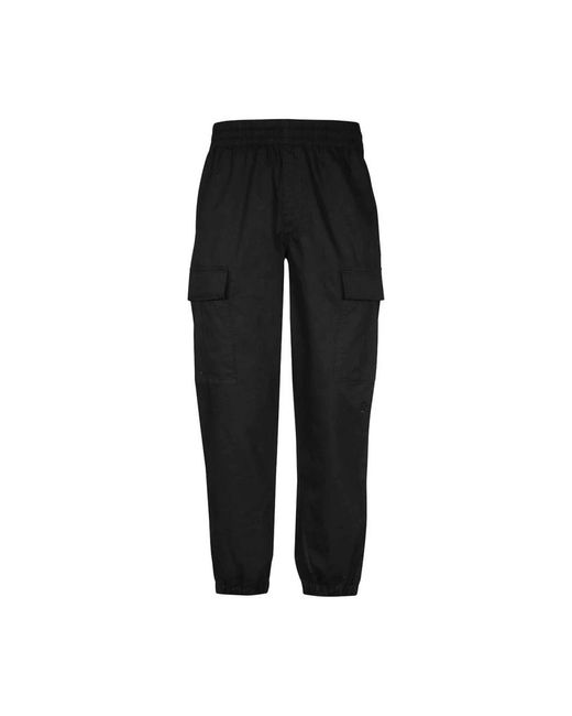 BBCICECREAM Black Slim-Fit Trousers for men