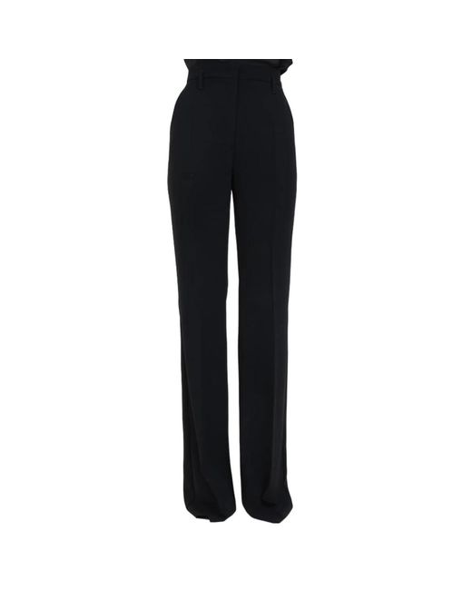 Trousers > wide trousers Max Mara Studio en coloris Black