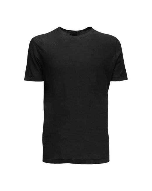 Hannes Roether Black T-Shirts for men