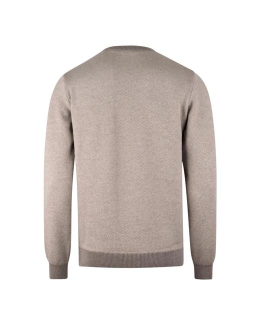 Stenstroms Gray Round-Neck Knitwear for men