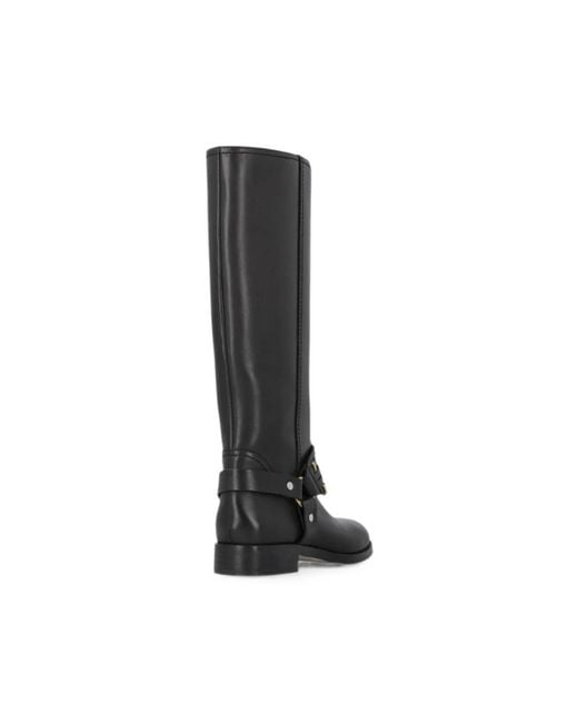 Pinko Black High Boots