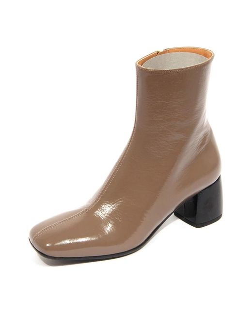 Maliparmi Brown Heeled Boots