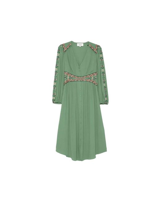 Ba&sh Kleedjes ,Groen ,Dress in het Green