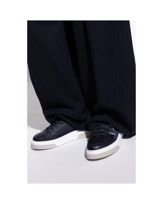 Ferragamo Blue Sneakers for men