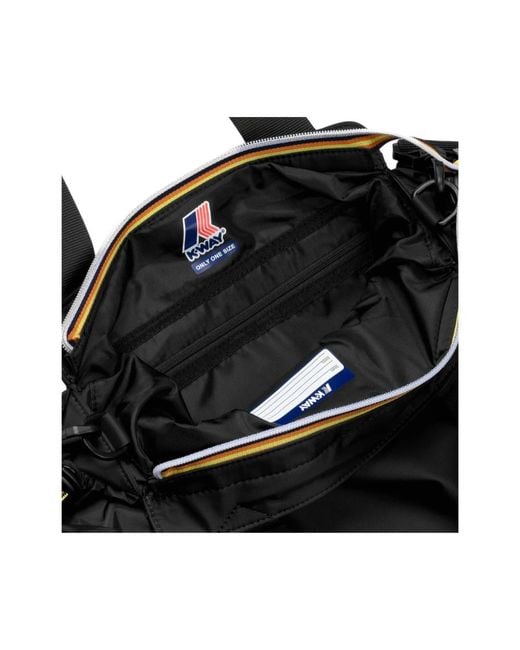 K-Way Black Shopping Bags