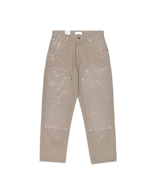 Edwin Double Knee Tyrell Pant in het Gray voor heren