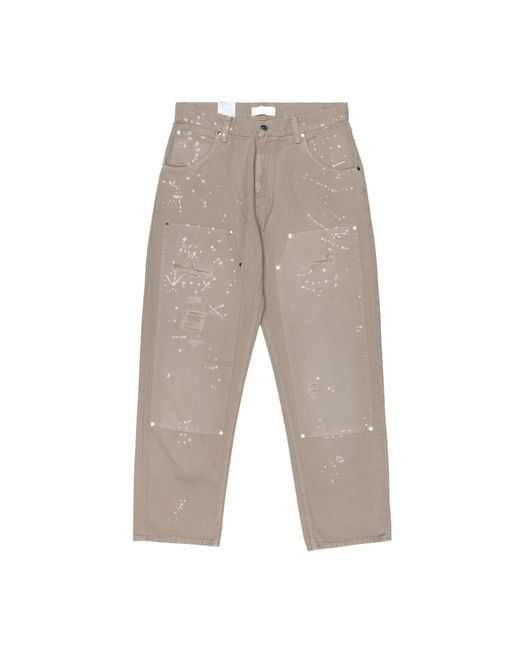 Edwin Double Knee Tyrell Pant in het Gray voor heren